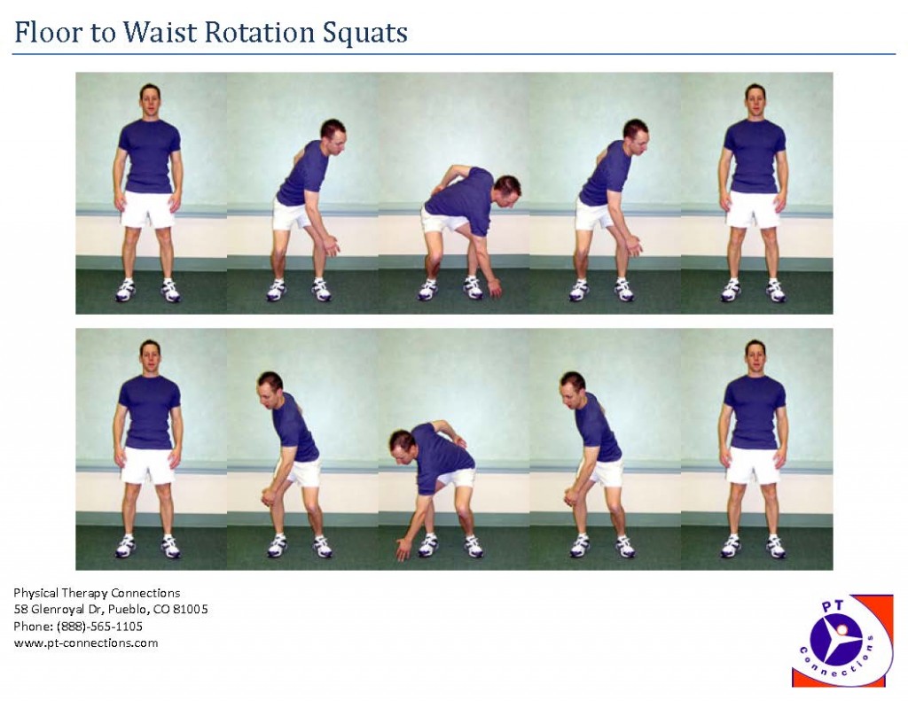 Floor to Waist Rotation Squats - Physical Therapy in Pueblo - PT ...