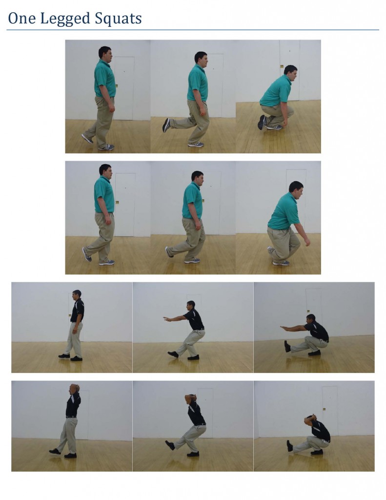 One Legged Squats Physical Therapy in Pueblo PT Connections