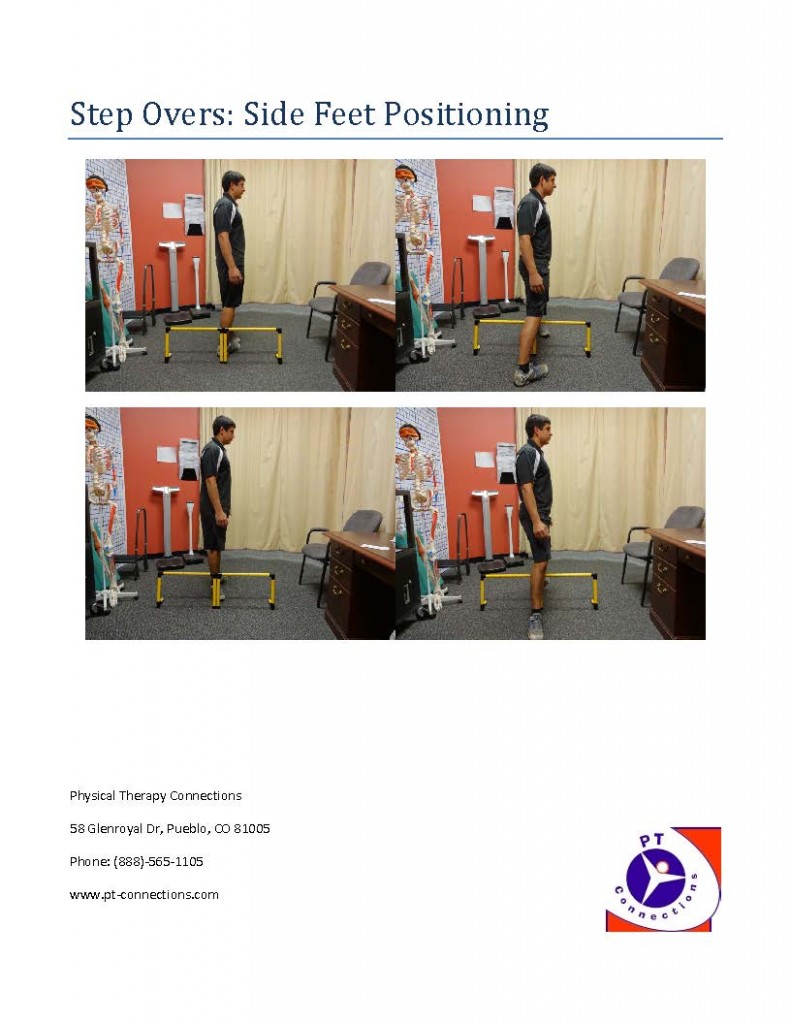 Step Overs Laterally Physical Therapy in Pueblo PT Connections